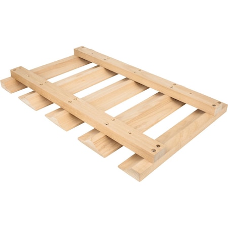 Hardware Resources 18" Wooden Stemware Rack SR18